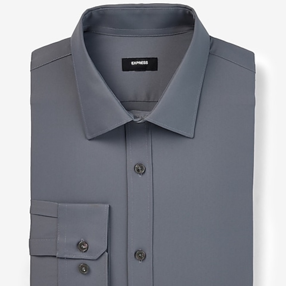 Nwt Express Mens Button Down Dress Shirt